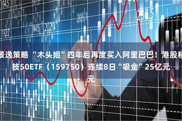 景逸策略 “木头姐”四年后再度买入阿里巴巴！港股科技50ETF（159750）连续8日“吸金”25亿元