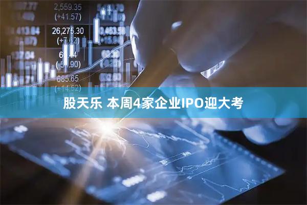股天乐 本周4家企业IPO迎大考